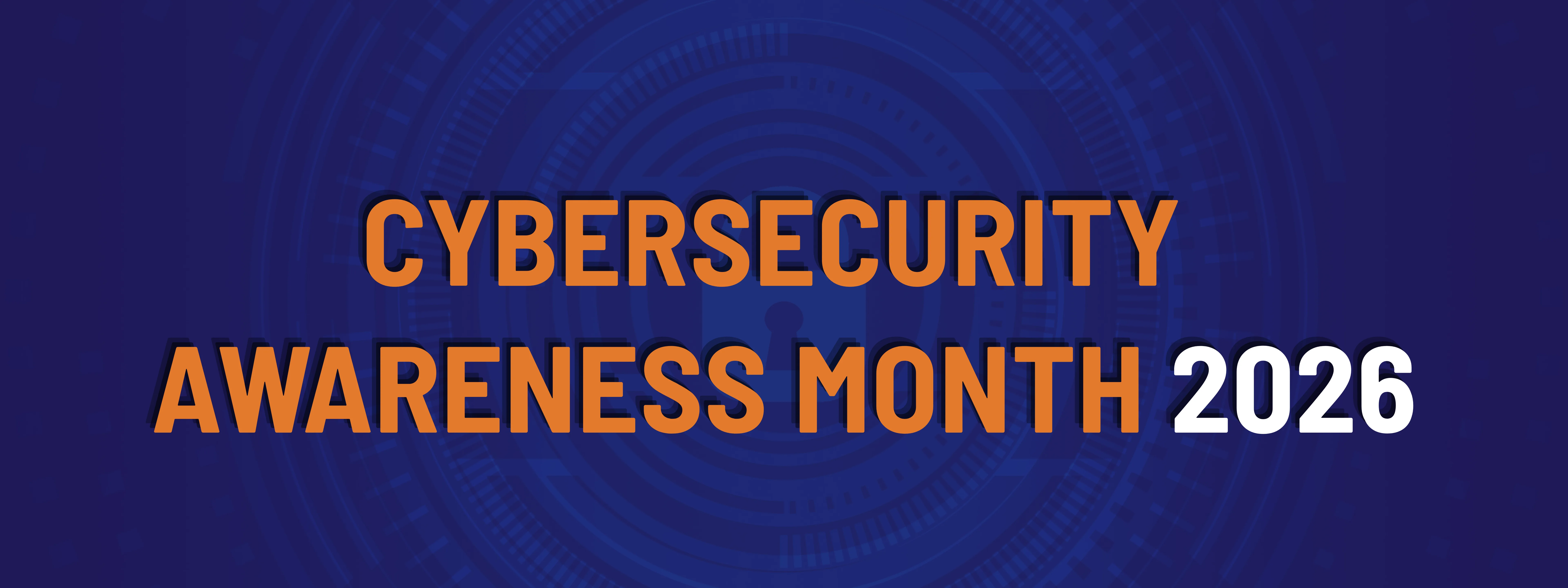 The image says "cybersecurity awareness month 2026"